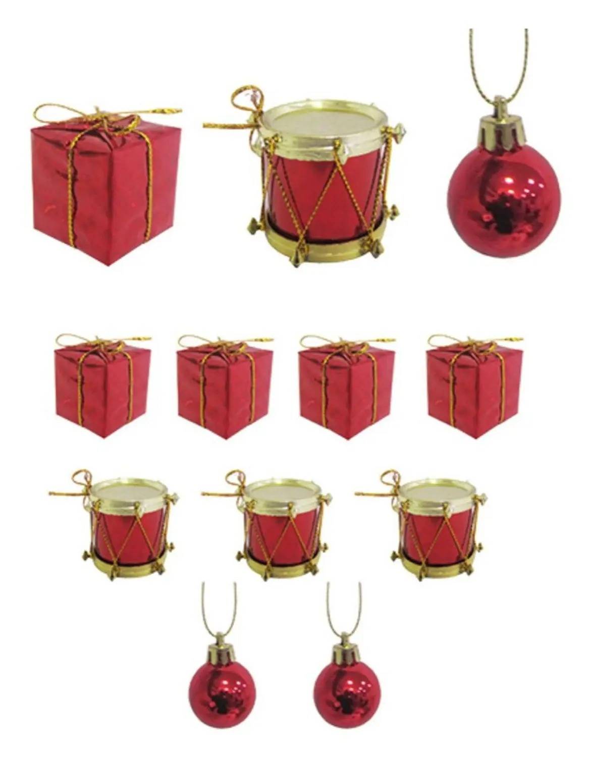 BOLA NATAL C/TAMBOR E CX